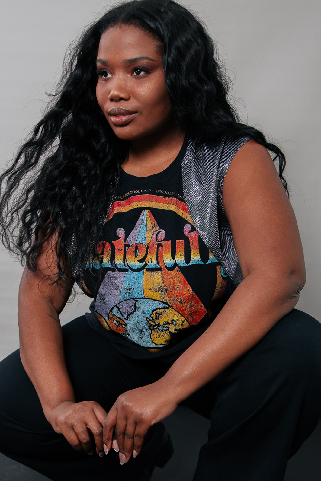 REGATA MACHÃO COM RECORTE OMBROS PRATA GRATEFULLY REGATA MACHÃO COM RECORTE OMBROS PRATA GRATEFULLY