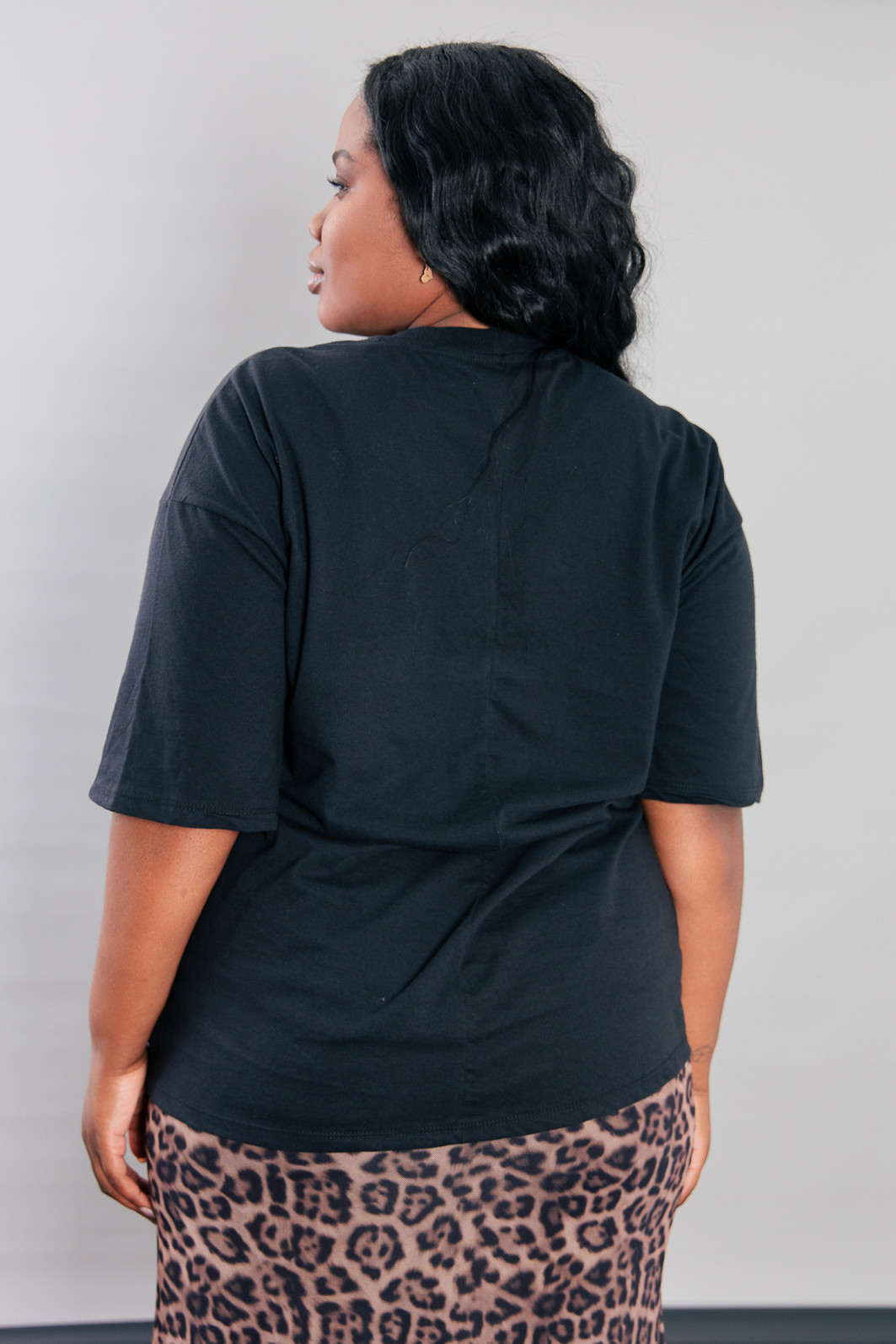 CAMISETA T-SHIRT VINTAGE PRETA WILD DAYS CAMISETA T-SHIRT VINTAGE PRETA WILD DAYS