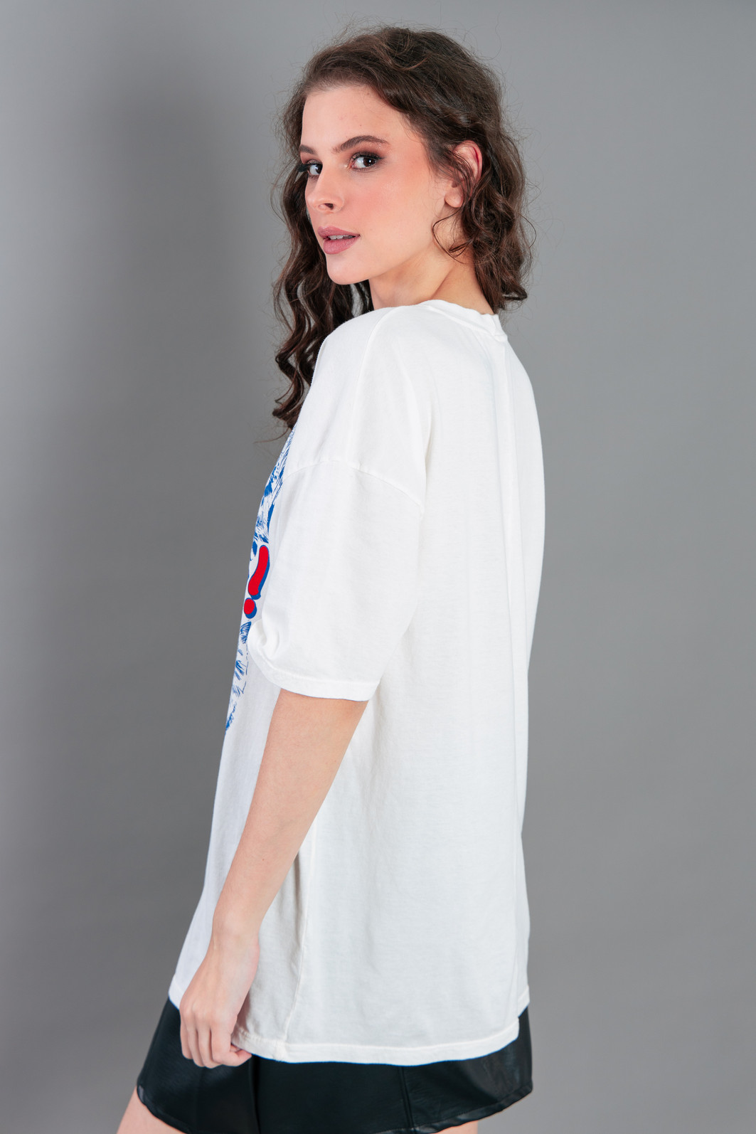CAMISETA T-SHIRT VINTAGE OFF WHITE ENJOY TODAY CAMISETA T-SHIRT VINTAGE OFF WHITE ENJOY TODAY