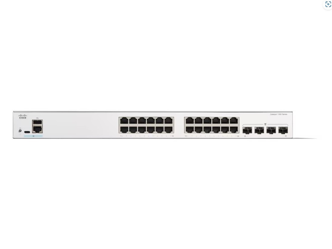SWITCH - CATALYST 1300 24-PORT GE, 4X1G SFP - C1300-24T-4G