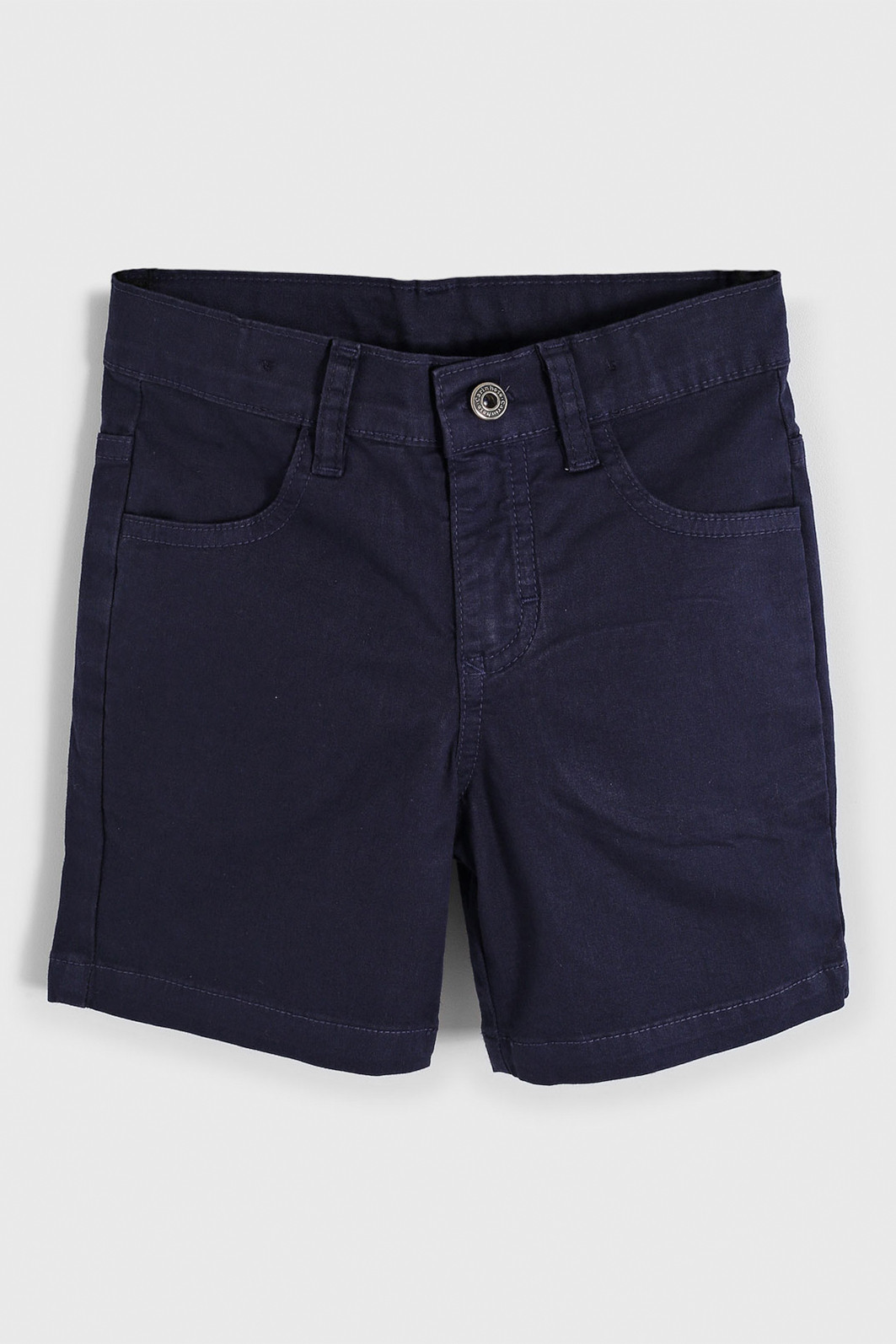 Bermuda Sarja Carinhoso Infantil Color Azul-Marinho Bermuda Sarja Carinhoso Infantil Color Azul-Marinho