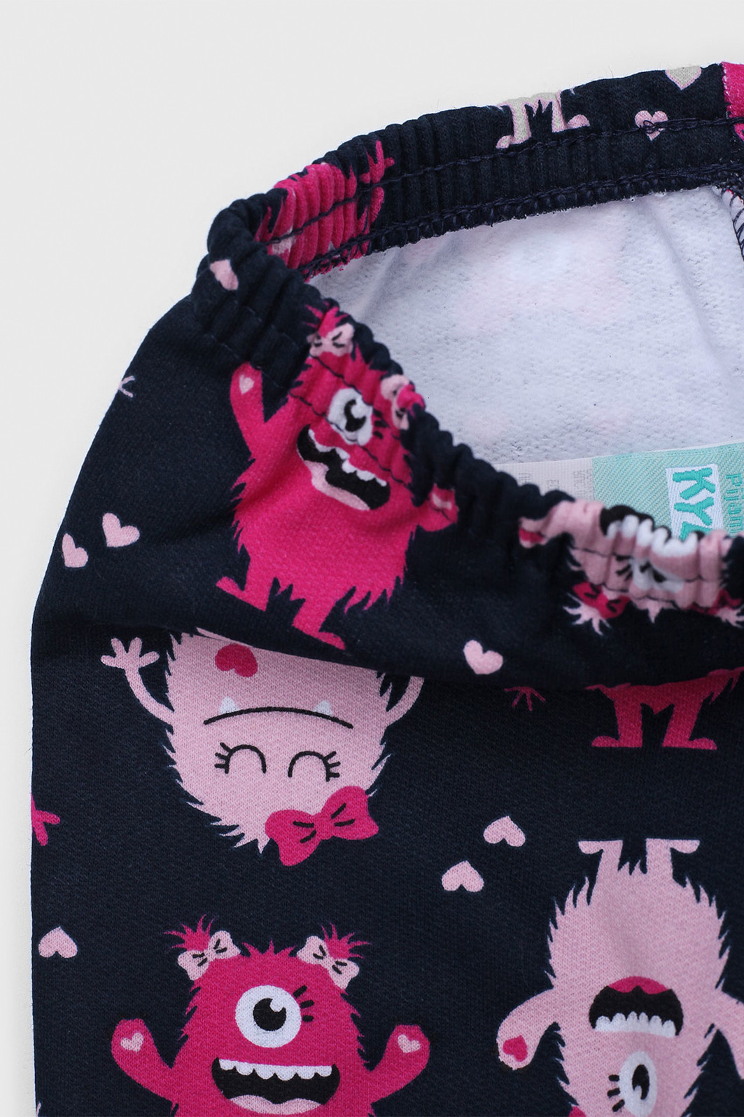 Pijama Kyly Longo Infantil Monstrinho Azul-Marinho Pijama Kyly Longo Infantil Monstrinho Azul-Marinho