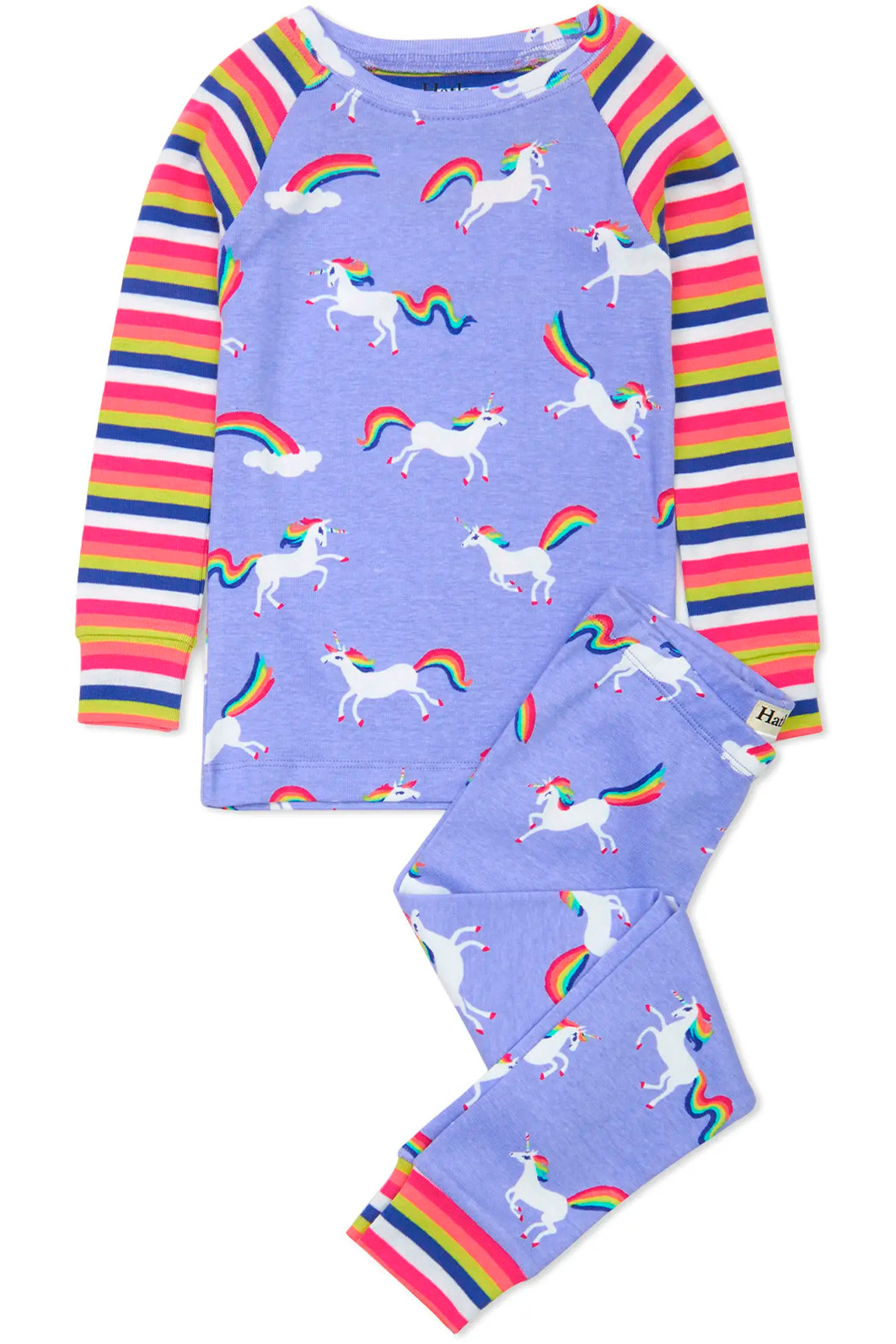 Pijama unicórnios arco-íris Pijama unicórnios arco-íris