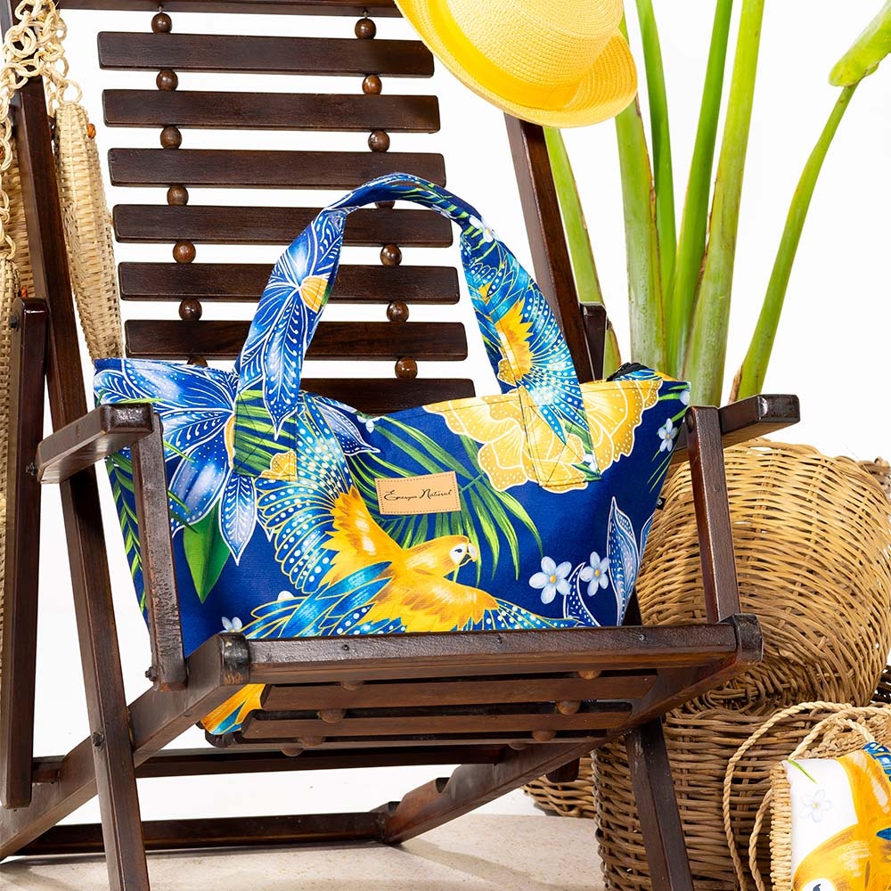 Bolsa Praia Araras Flores Cores Brasil Bolsa Praia Araras Flores Cores Brasil