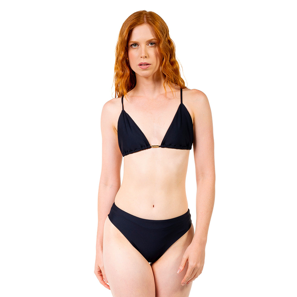 Biquíni Cortininha Tradicional Preto Biquíni Cortininha Tradicional Preto