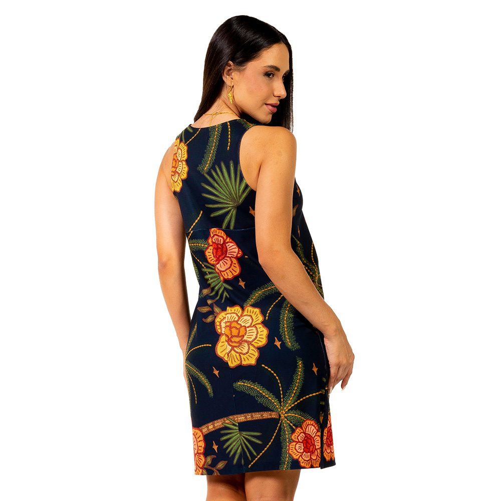 Vestido Flora Tucano Barra Noite Vestido Flora Tucano Barra Noite