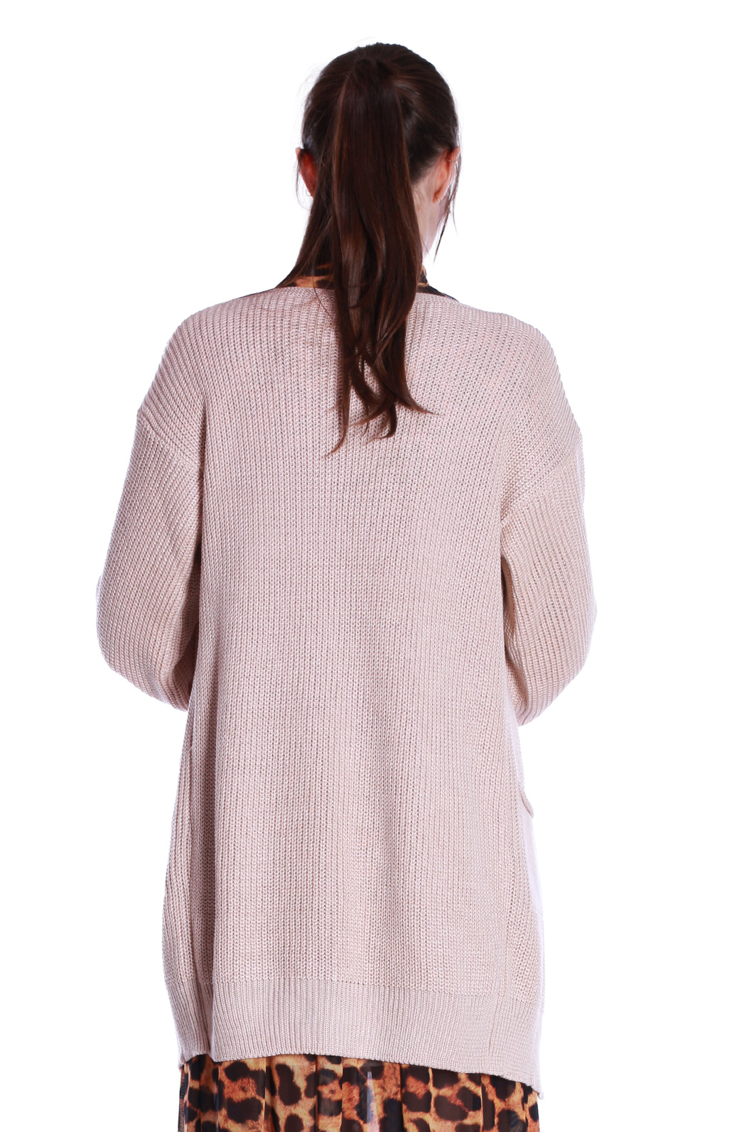 Cardigan Feminino Norma Bege