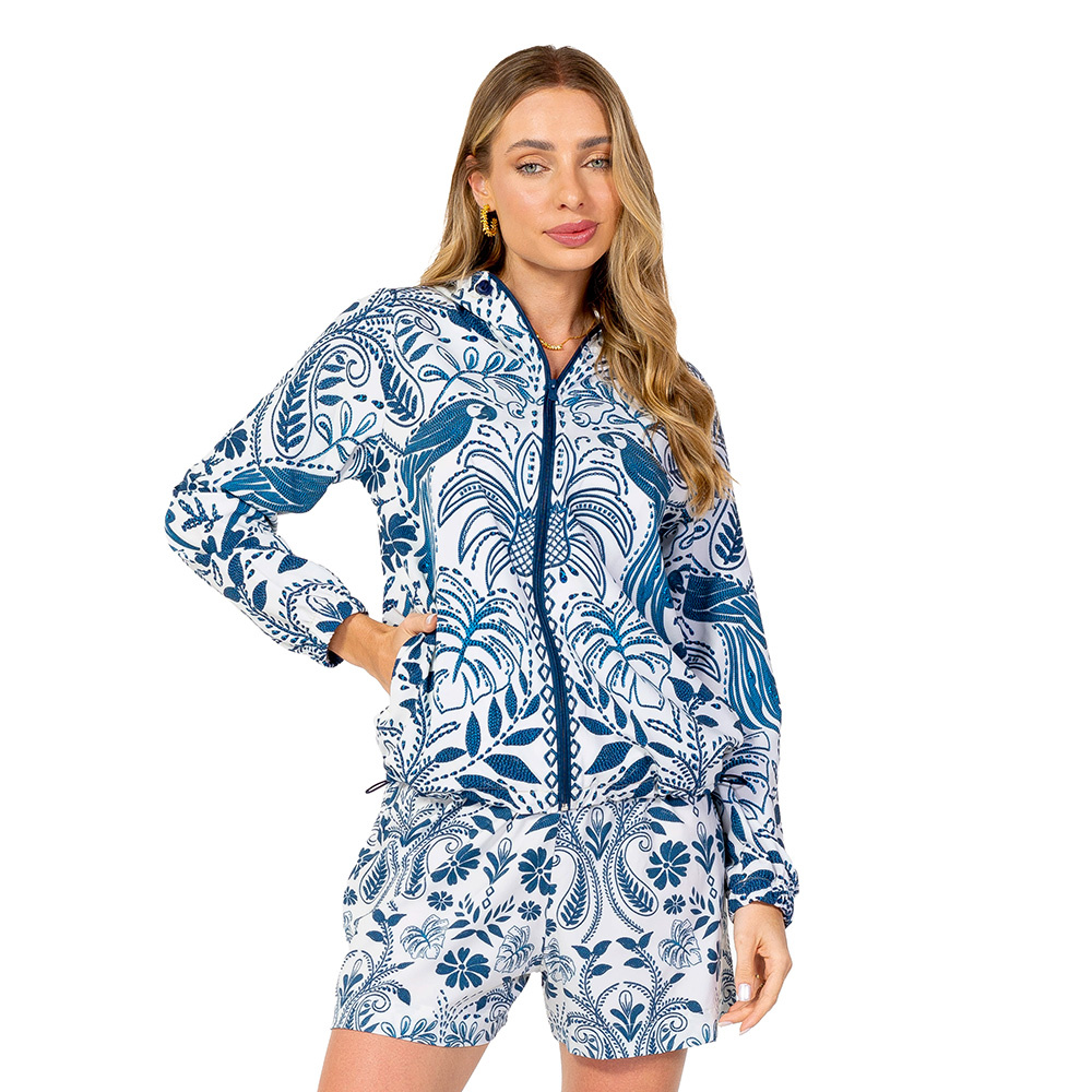 Short Atena Resort  Araras Bordado Off