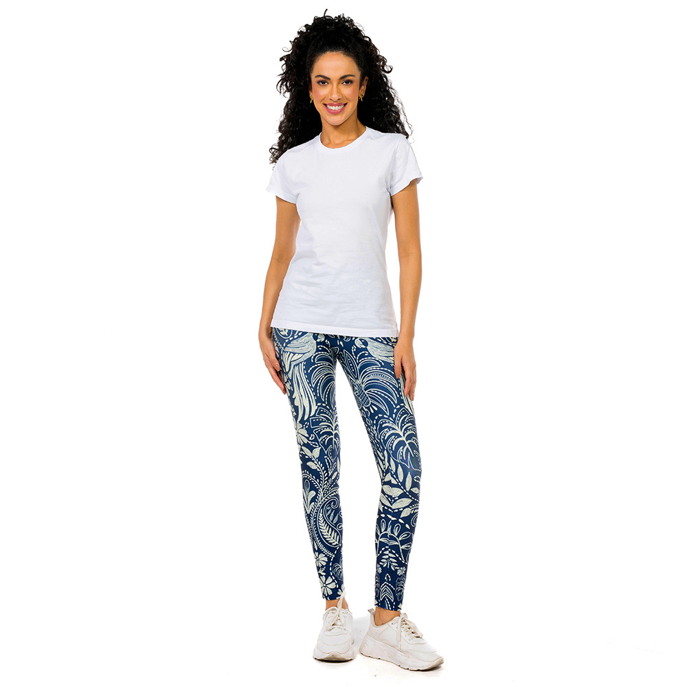 Calça Legging Araras Bordado Off