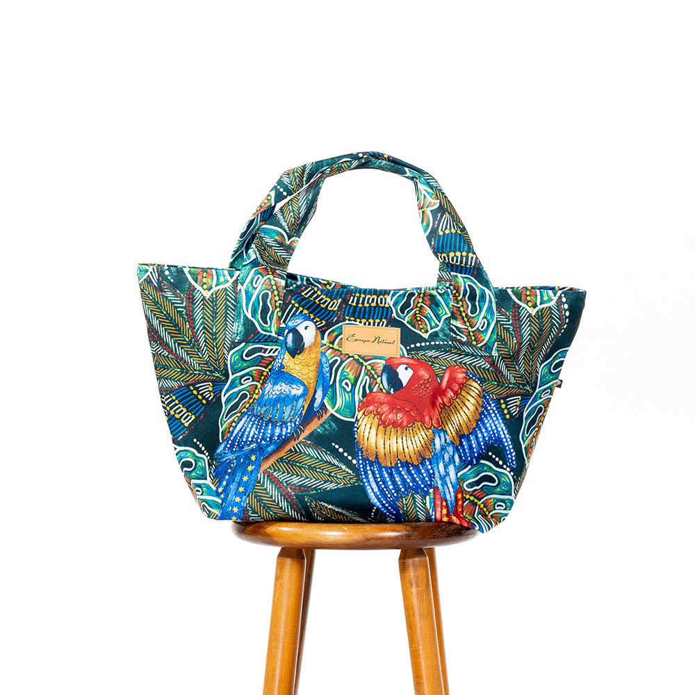 Bolsa Praia Araras e Cores