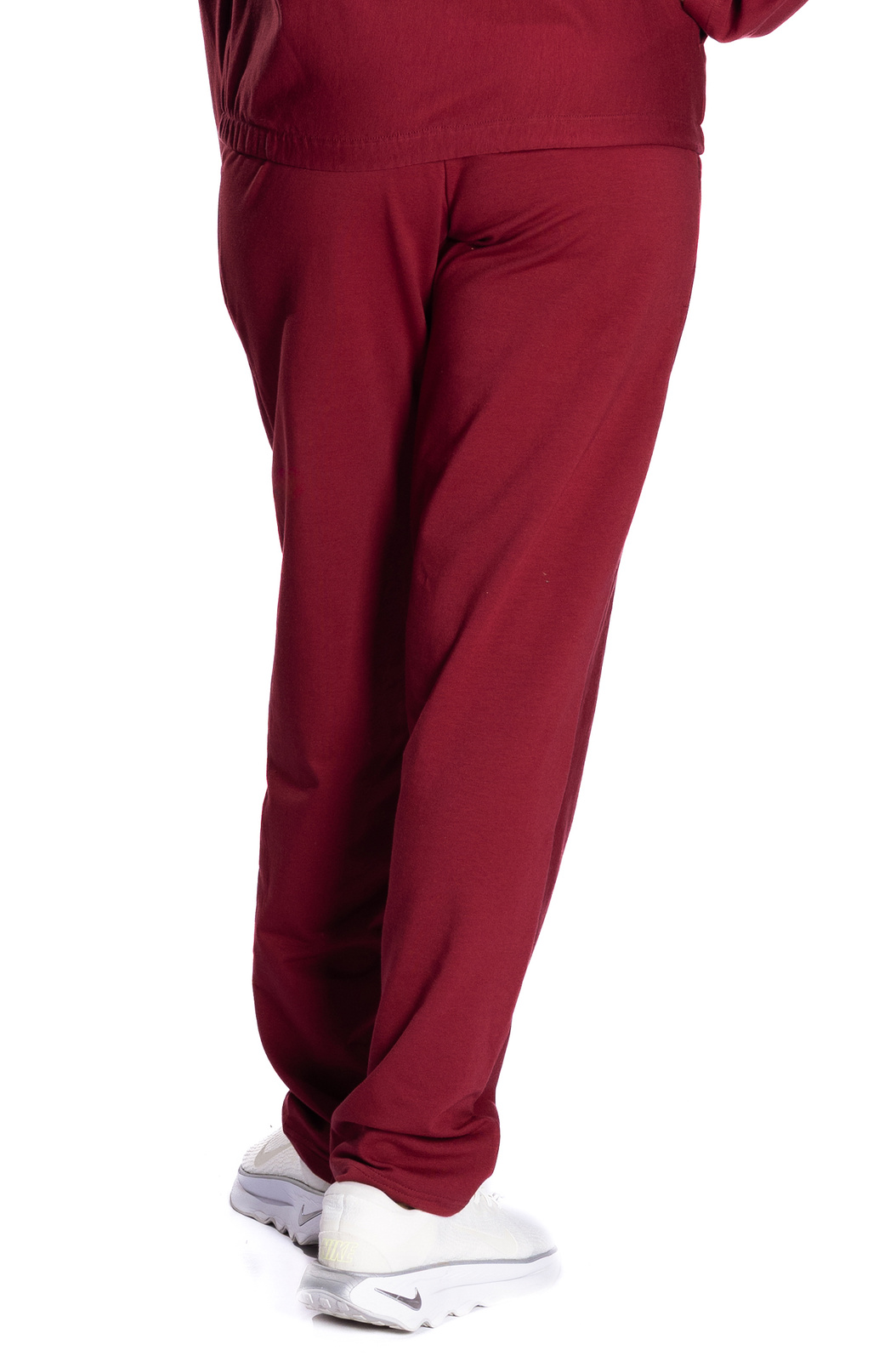 Calça Feminina Moletinho Semi Ampla Bordo Calça Feminina Moletinho Semi Ampla Bordo
