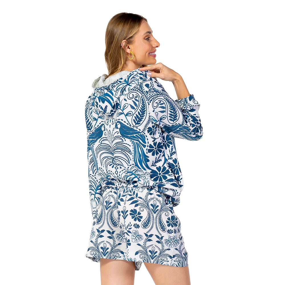 Short Atena Resort  Araras Bordado Off