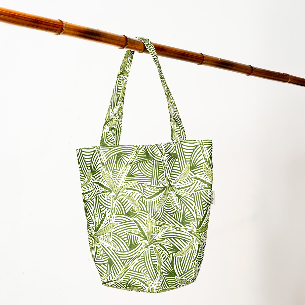 Bolsa Rosinha Bananeiras Vetor Bolsa Rosinha Bananeiras Vetor