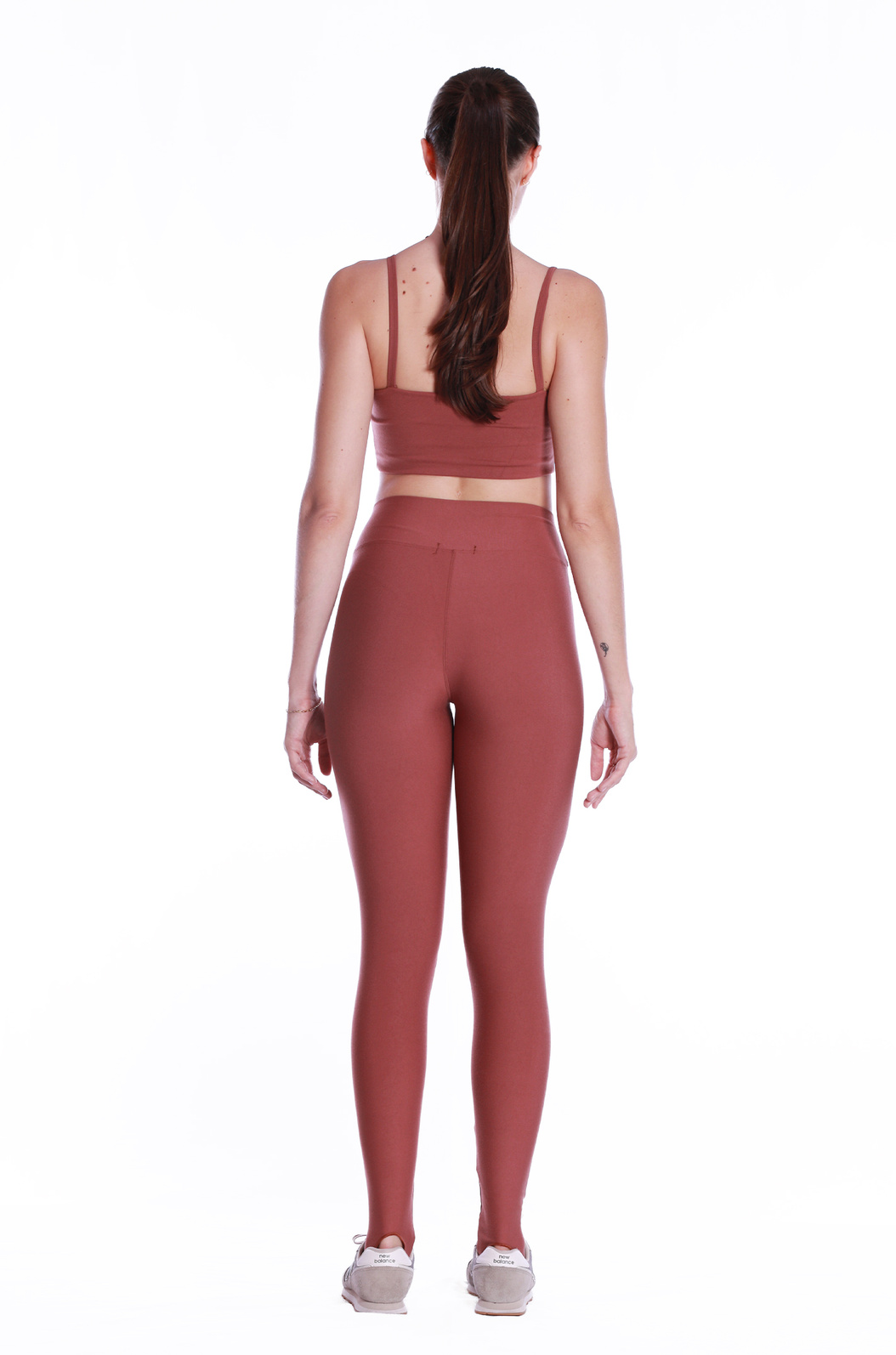 Calça Feminina Legging Pezinho Balm Marrom Calça Feminina Legging Pezinho Balm Marrom