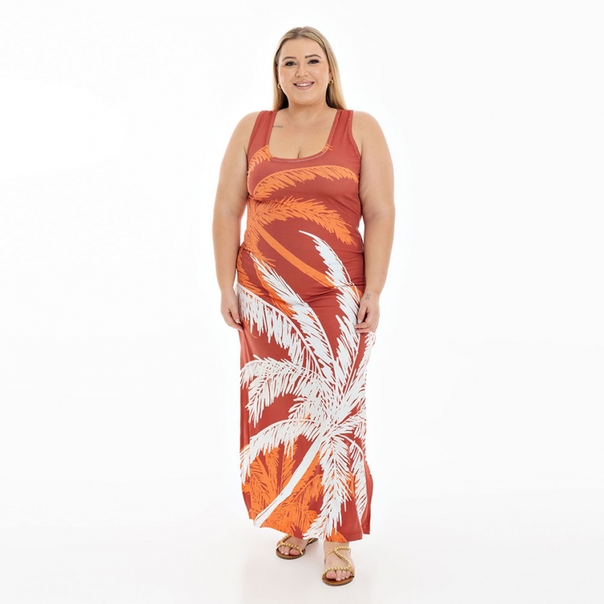 Vestido Hortência Big Coqueiro Vestido Hortência Big Coqueiro
