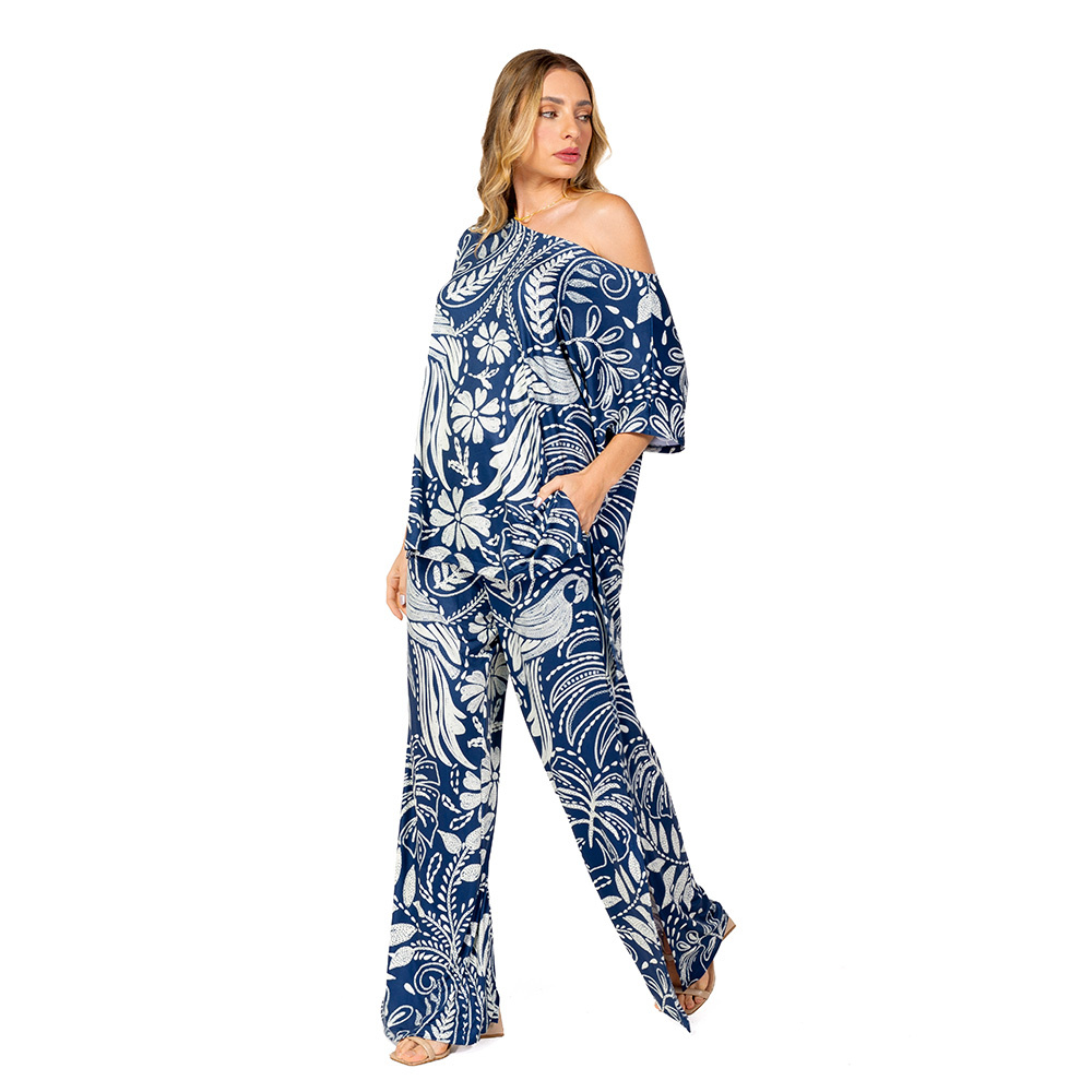 Blusa Conceito Araras Bordado Off Blusa Conceito Araras Bordado Off