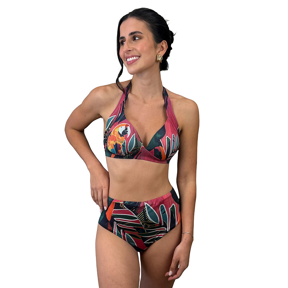 Biquíni Resort Araras Abstrato Biquíni Resort Araras Abstrato