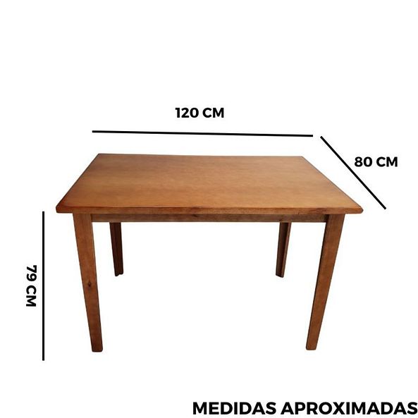 medidas conjunto de madeira macica