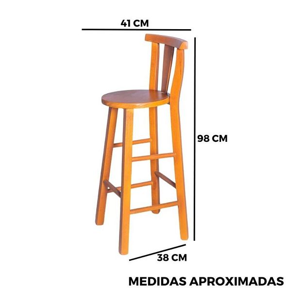 medidas conjunto de madeira macica