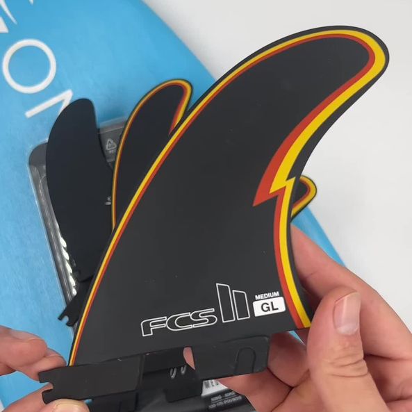 Quilhas FCS II Gerry Lopez PC Tri-Quad (5 Quilhas) - Medium - OnlySurf