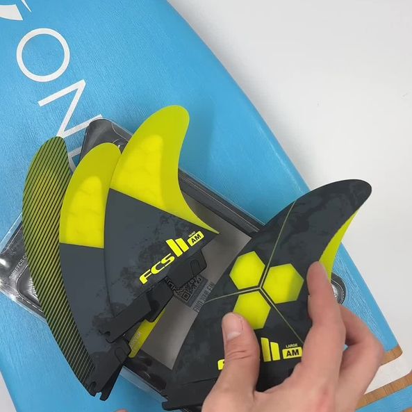 FCS2AM Tri-Quad - PC/Aircore アルメリック 5フィン FCS II AL MERRICK TRI-QUAD FIN SET - FCS JAPAN