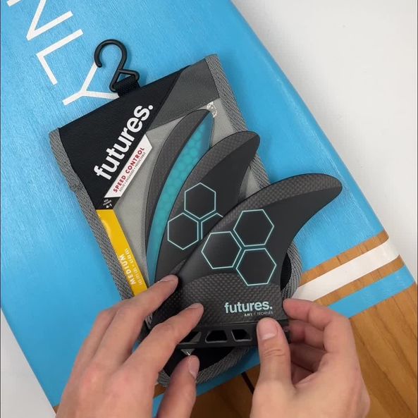 Quilhas Futures AM1 Techflex Tri Al Merrick - Medium - OnlySurf