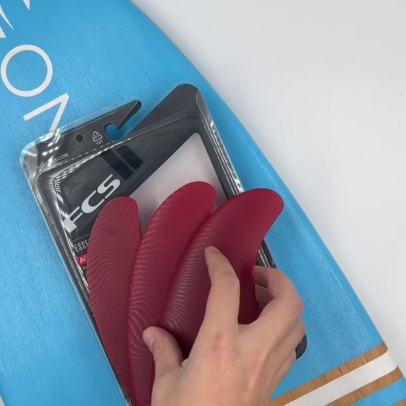 Quilhas FCS II Accelerator Neo Glass Tri - Large - OnlySurf