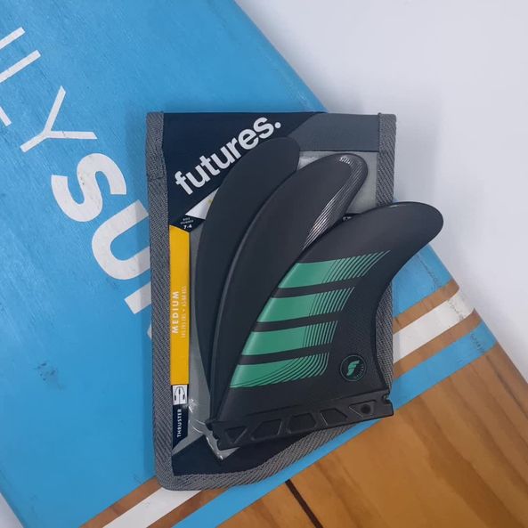 サーフィン・ボディボード FUTURES FIN ALPHA F6 Medium Quilhas Futures F6 Alpha Tri - Medium - OnlySurf