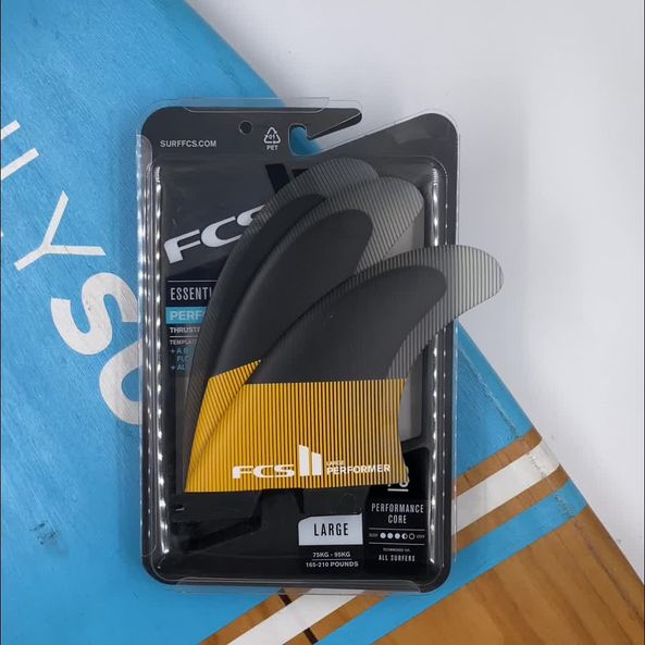 Quilhas FCS II Performer PC Tri - Large - OnlySurf
