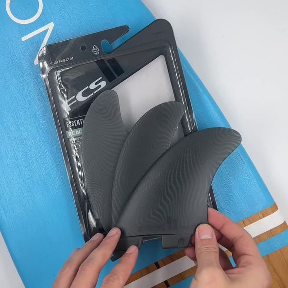 Quilhas FCS II Reactor Neo Glass Tri - Medium - OnlySurf