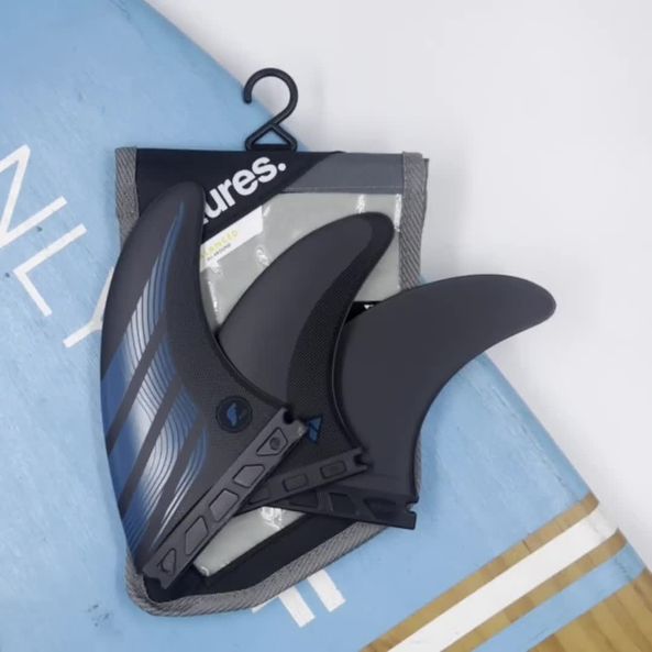 Quilhas Futures AM2 Alpha Tri Al Merrick - Large - OnlySurf