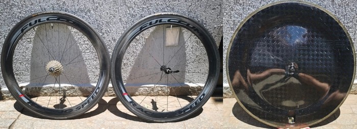 Kit – Par de rodas Fulcrum Racing Speed + roda fechada Revolver