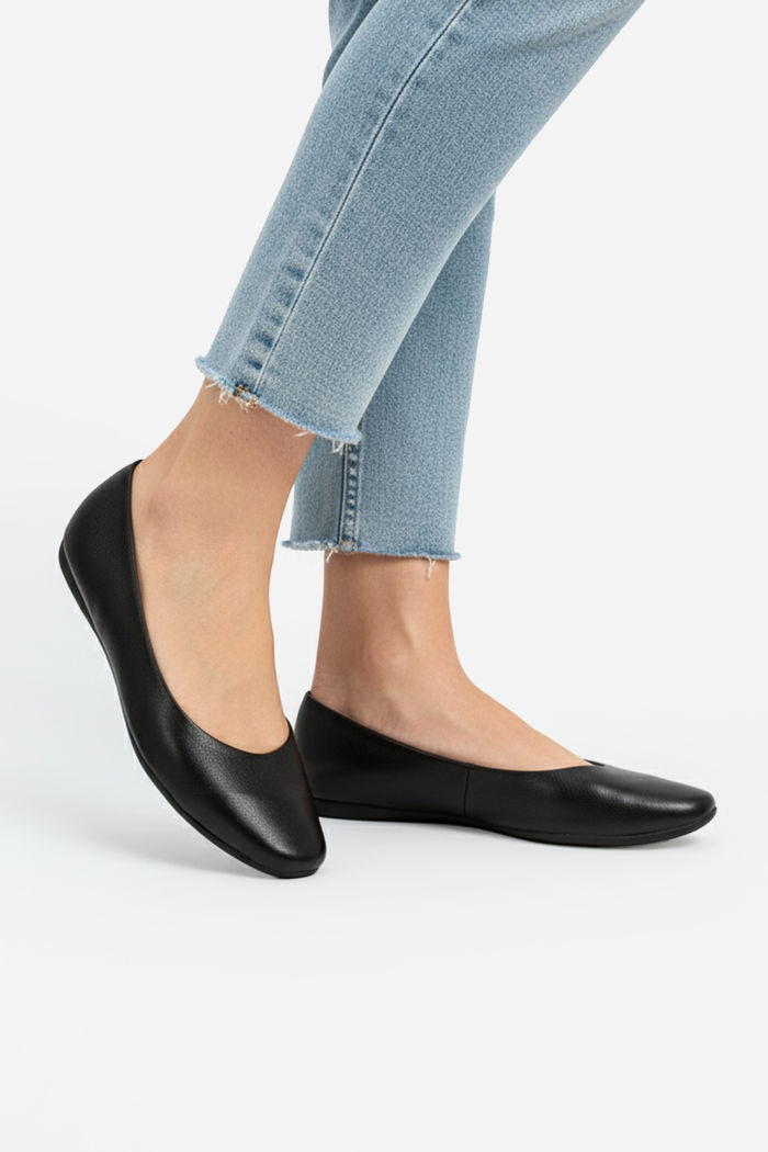Sapatilha Usaflex Minimalista Chic Preto