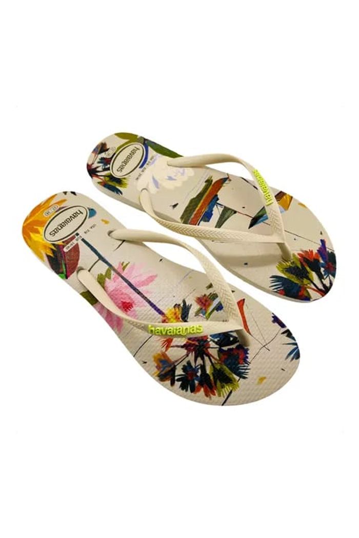 Havaianas Slim Summer Bliss Off White