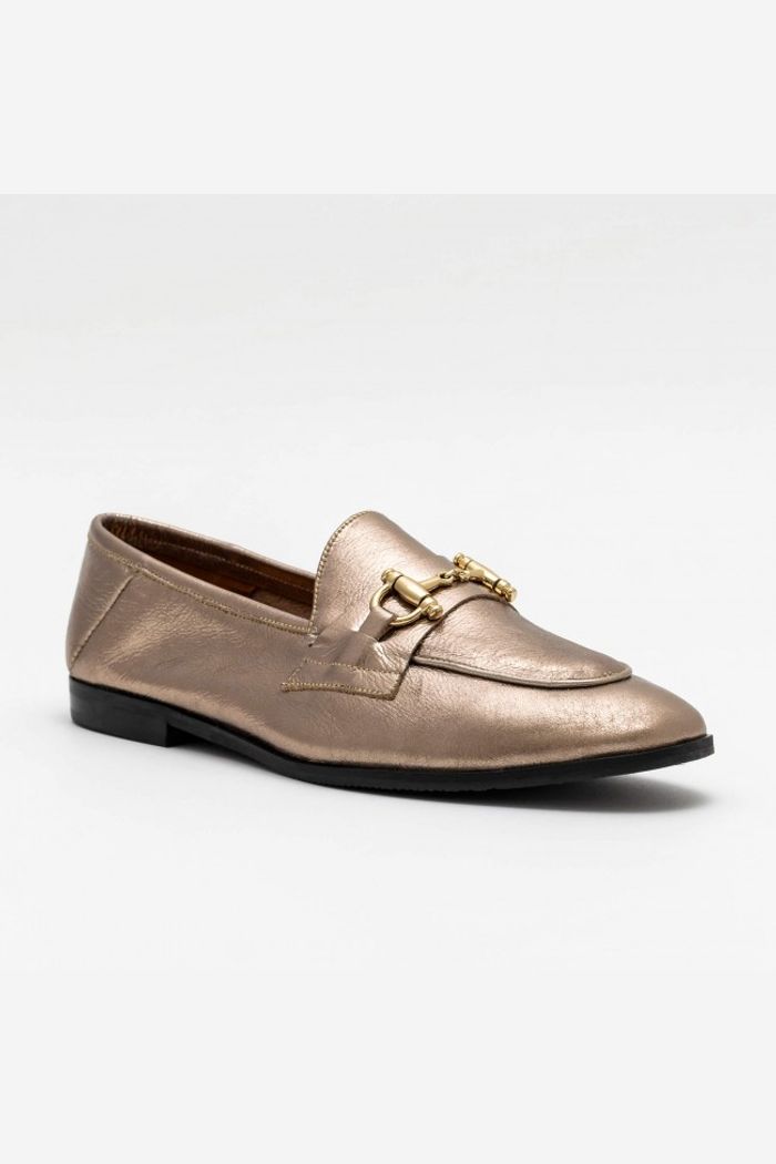 Mocassim Margot Tradicional Ouro Light