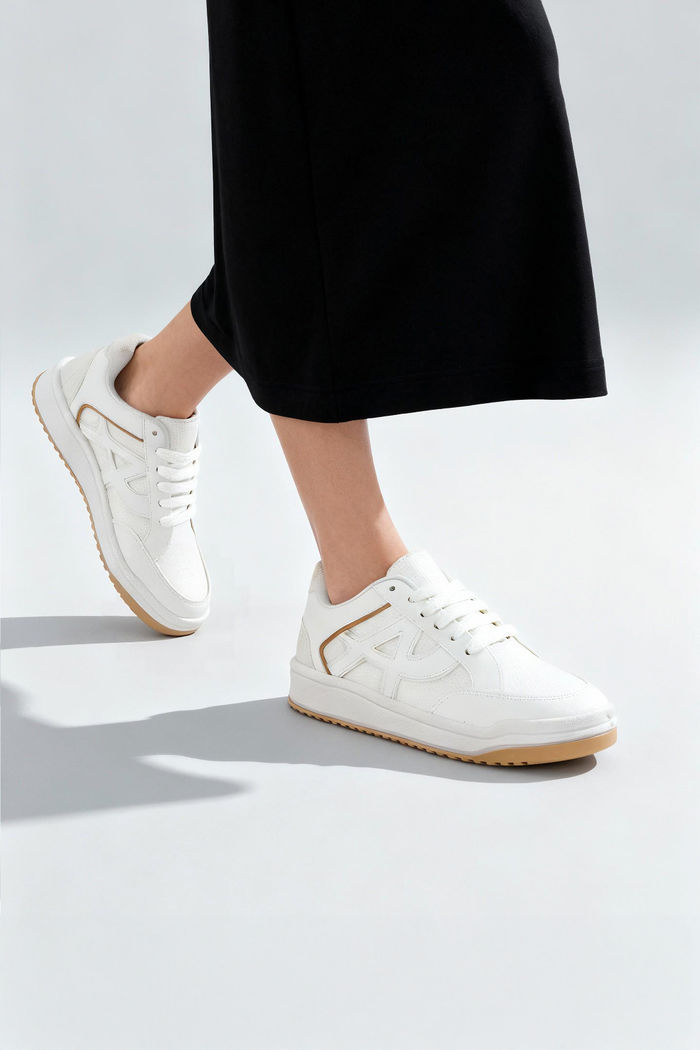 Tênis Casual Estiloso Branco