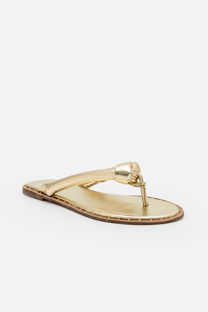 Rasteira de Dedo com Nó Ouro