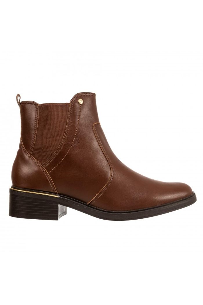 Bota com Elastico Lateral Cofortflex Tostado