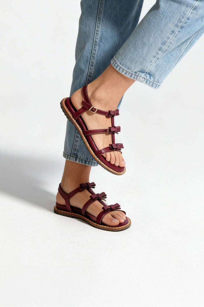 Papete com Lacinhos Bordo