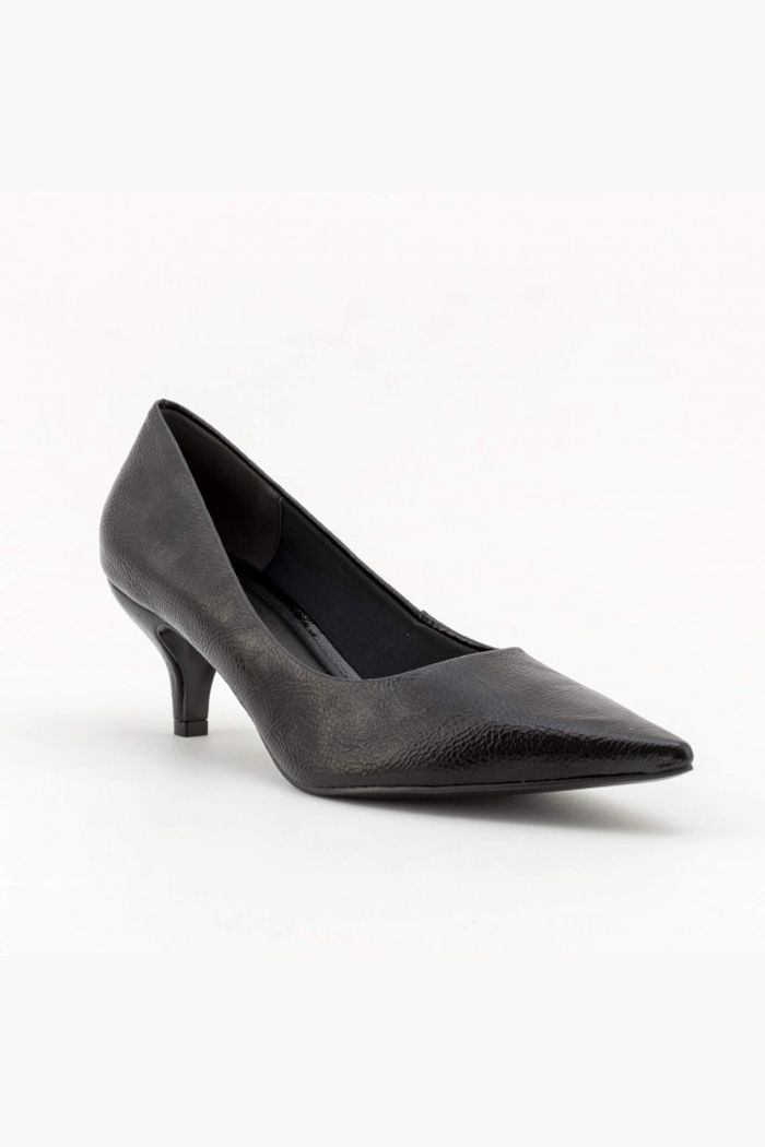Scarpin Salto Médio Clássico Preto