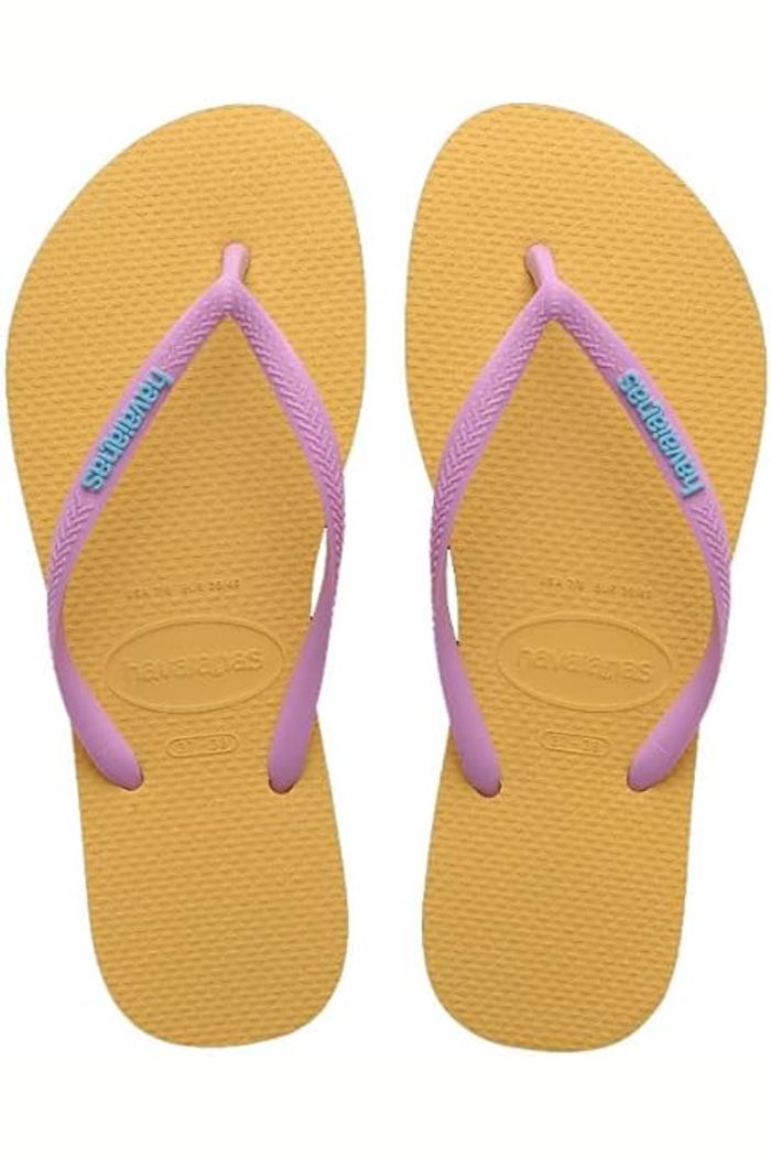 Havaianas Slim Logo Pop-Up Amarela