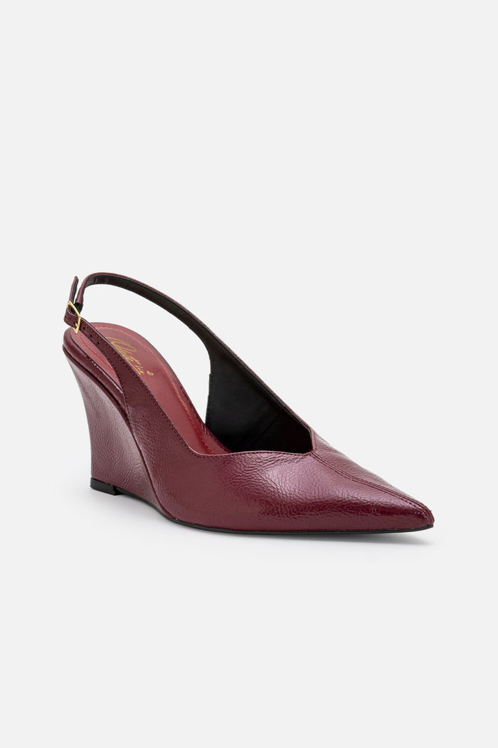 Chanel com Salto Anabela Bordo