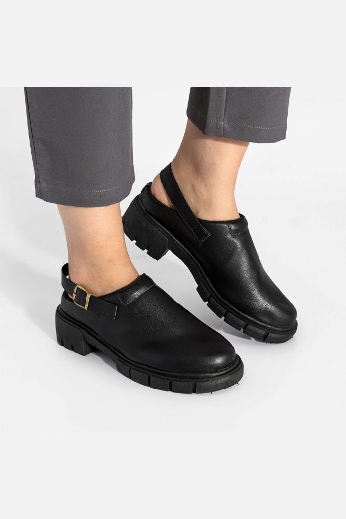 Clog Tratorado Colchãozão Preto
