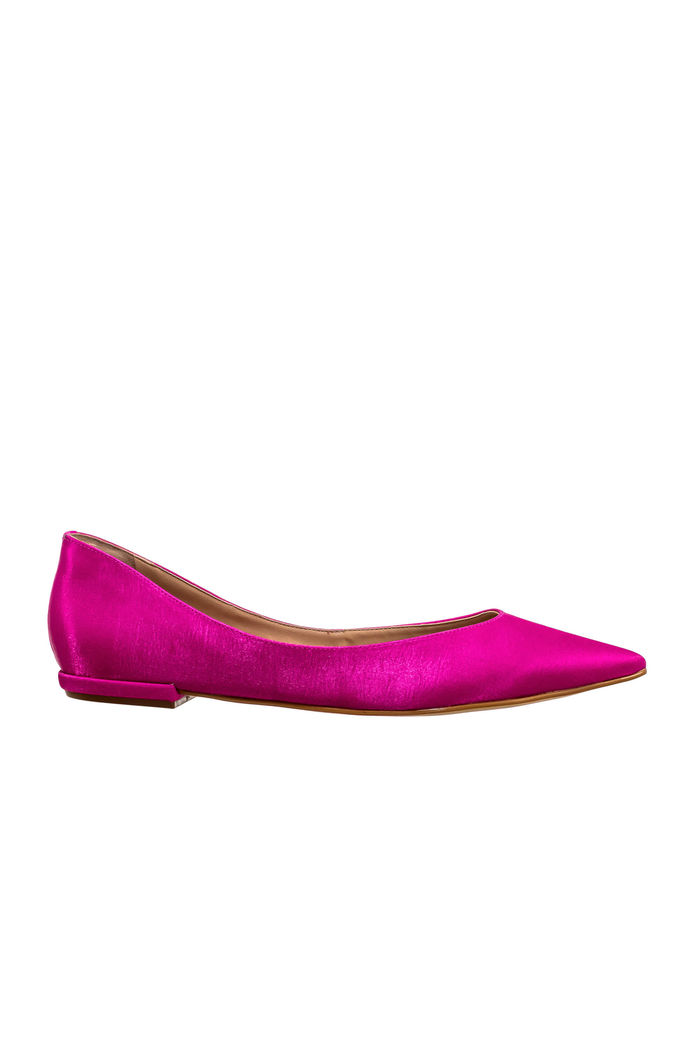 Sapatilha Clássica Com Bico Fino Pink