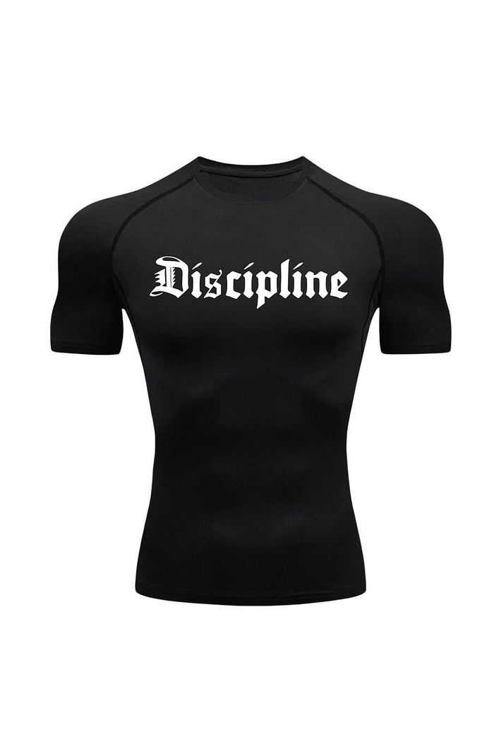 Camisa Camiseta Discipline Academia Treino Rash Guard