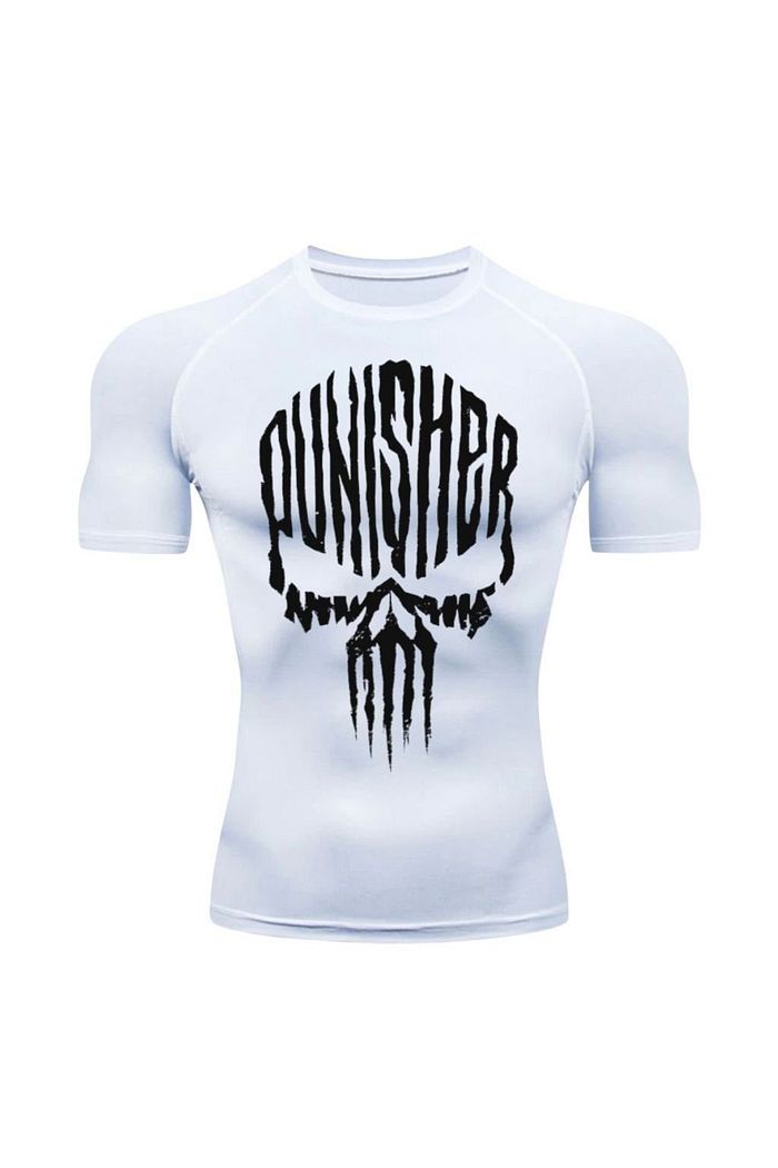 Camisa Camiseta Punisher Academia Treino Rash Guard