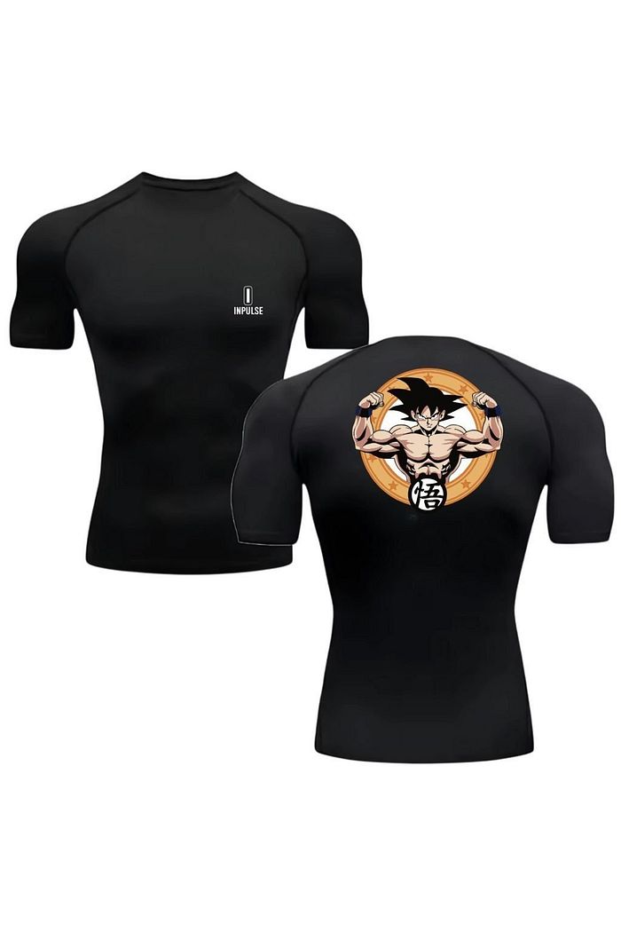 Camisa Camiseta Dragon Ball 2 Academia Treino Rash Guard
