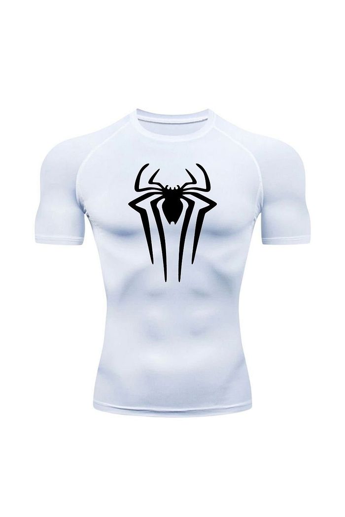 Camisa Camiseta Homem Aranha Academia Treino Rash Guard