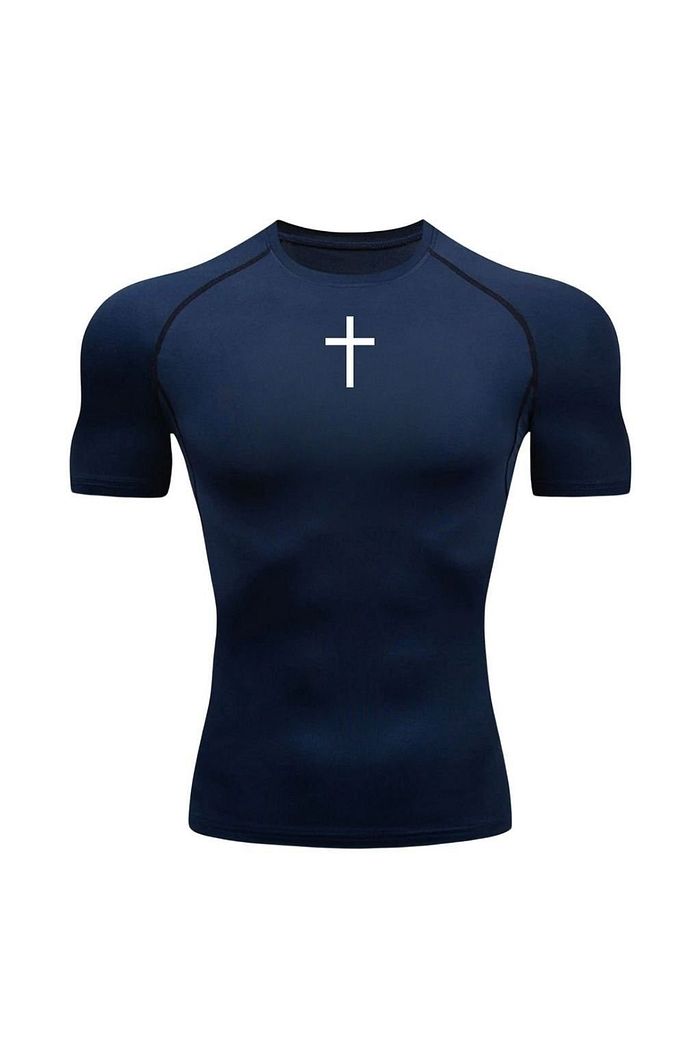 Camisa Camiseta Cruz Academia Treino Rash Guard