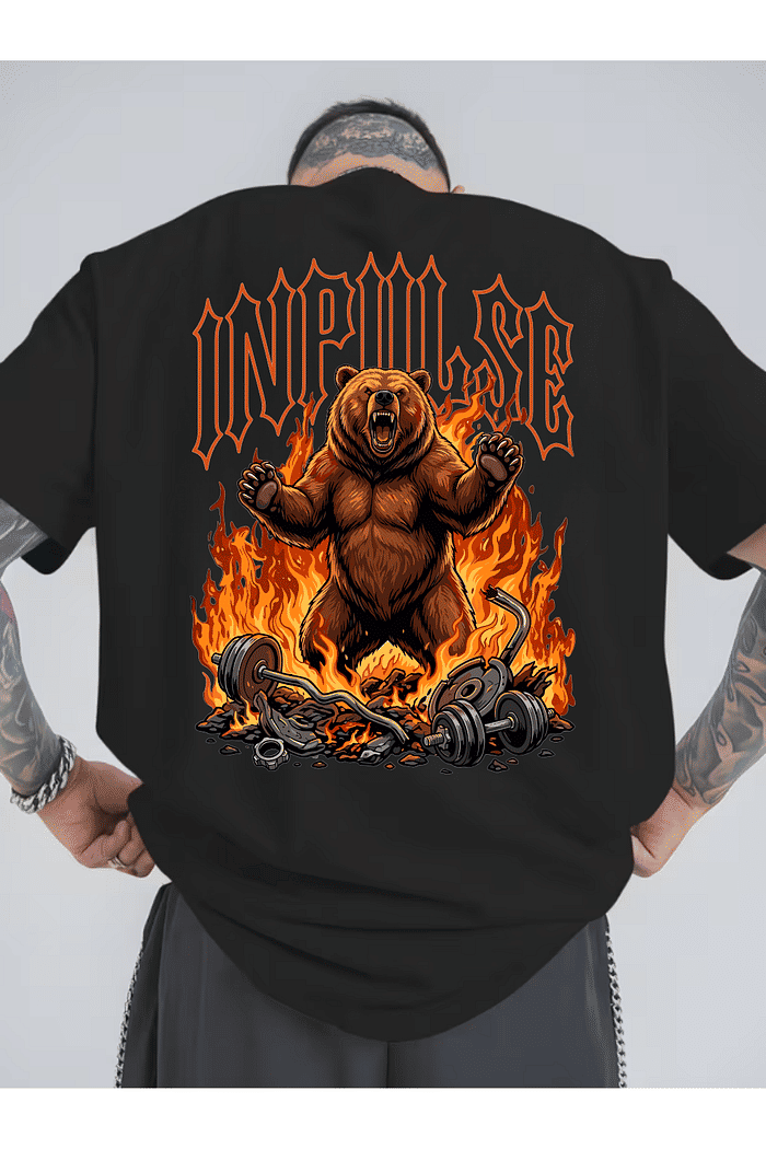 Camiseta Oversized Urso